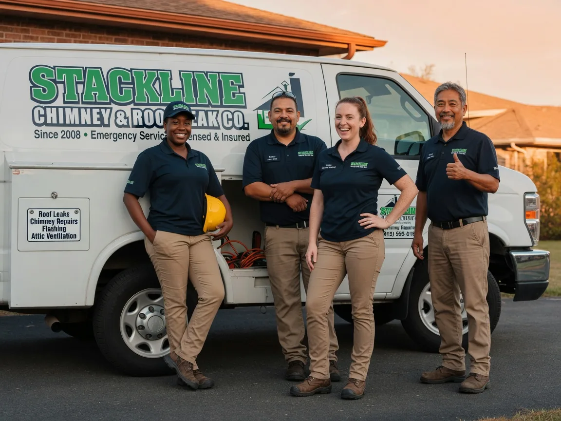 Chimney flashing repair company in Itasca, IL